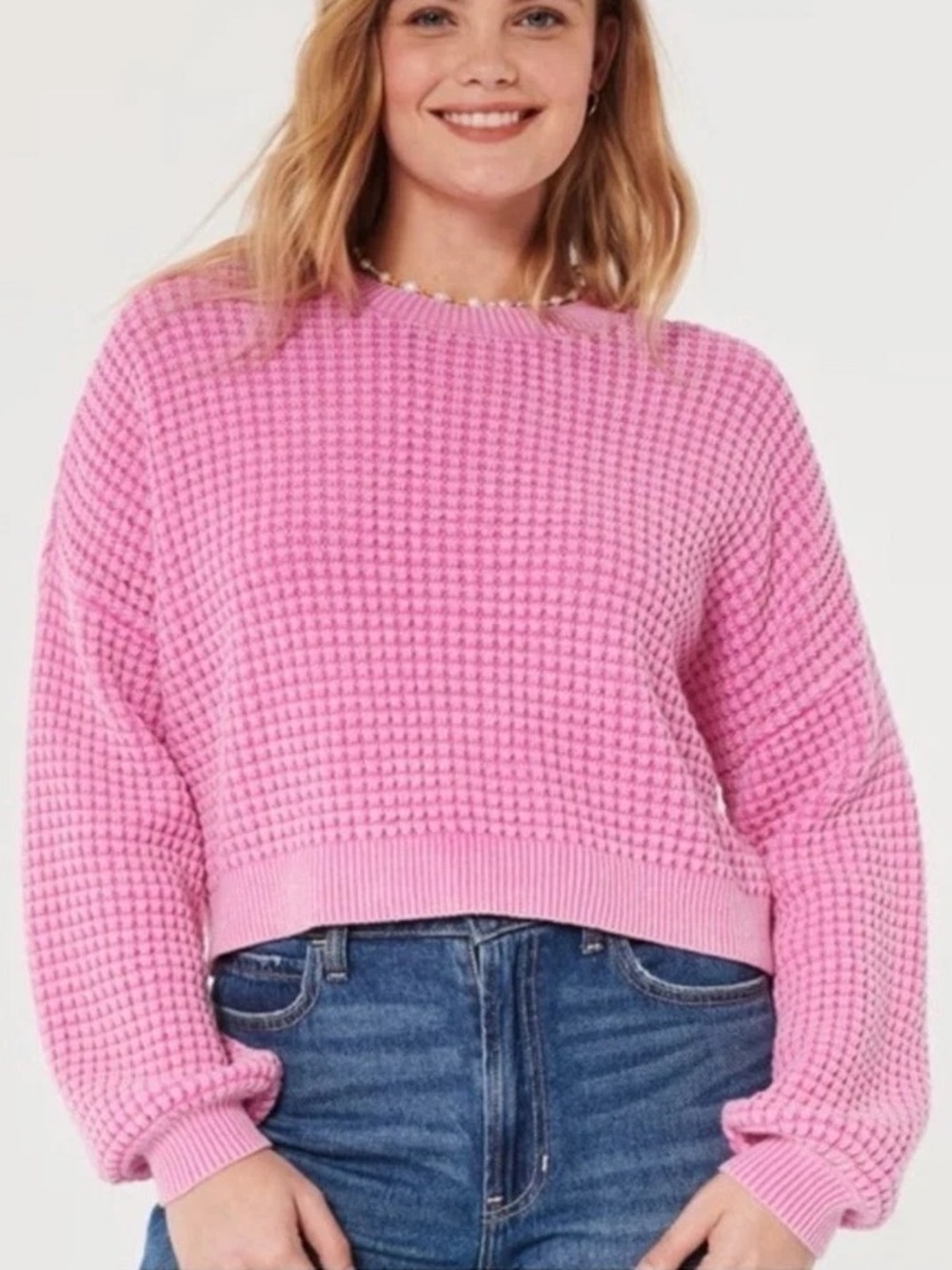 Hollister Cropped Sweater